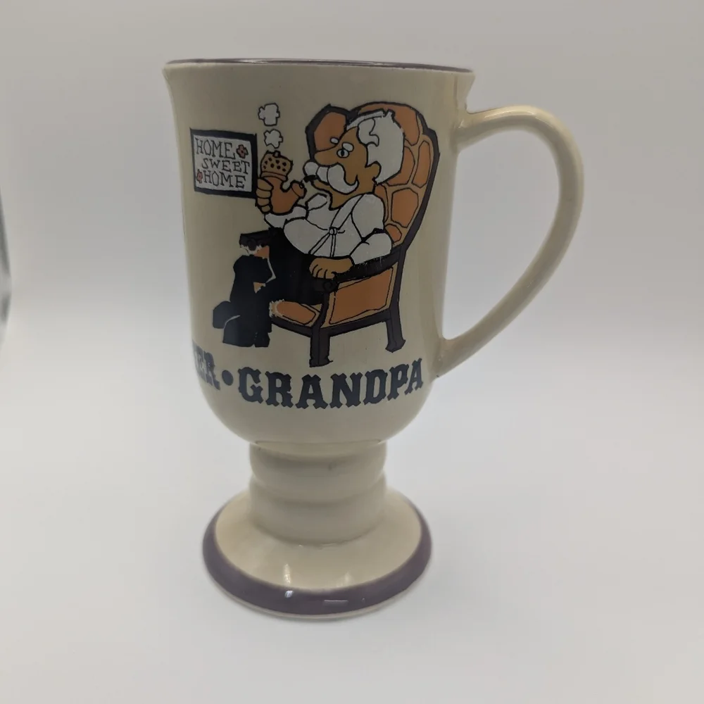 Grandpa Gramps‎ Grandfather Tall Mug Made In Japan